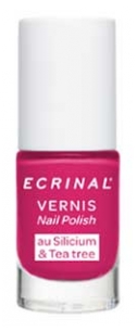 Ecrinal Vernis Tea Tree + Silicium 5 ml - Couleur : Bougainvillier