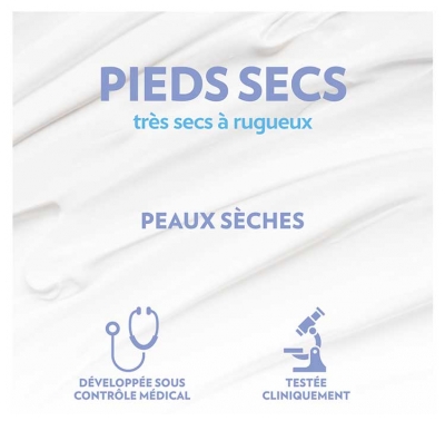 CicaBiafine Crème Pieds Anti-Fendillements Peaux Sèches Lot de 2 x 100 ml