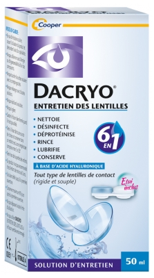 Dacryo Entretien Lentilles 50 ml