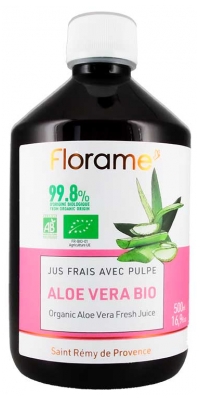 Florame Aloe Vera Jus Frais Pulpe Bio 500 ml