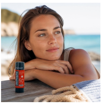 Dermophil Indien Solaire Stick pour les Lèvres SPF50 4 g