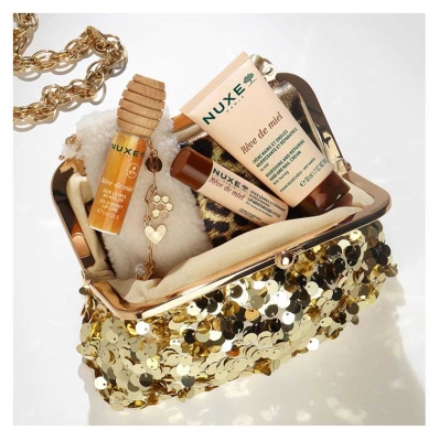 Nuxe Rêve de Miel Soin Lèvres Or 10 ml Édition Limitée Étui & Charms