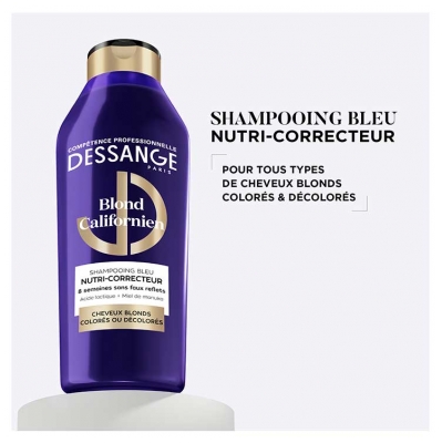 Dessange Routine Pur Blond Californien Cheveux Blonds Colorés ou Décolorés