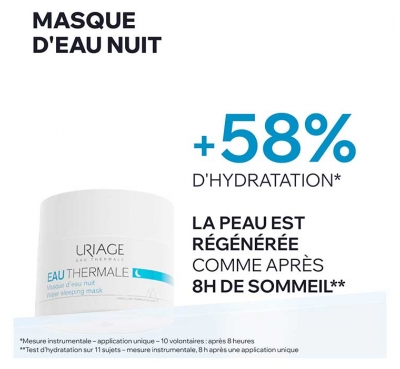 Uriage Eau Thermale Masque d'Eau 50 ml