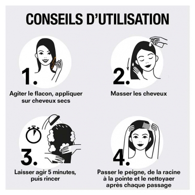 Pouxit Flash Anti-Poux et Lentes Shampoing Traitement 5 Minutes 2 x 100 ml Offre Spéciale