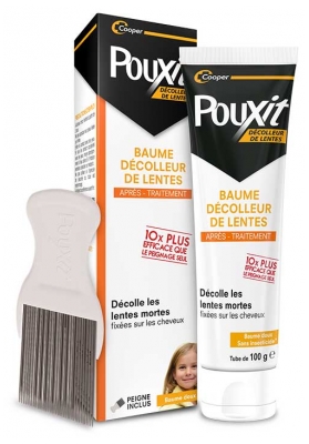 Pouxit Décolleur de Lentes Baume 100 g