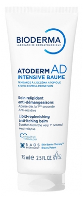 Bioderma Atoderm AD Intensive Baume Relipidant Peau Très Sèche à Atopique 75 ml