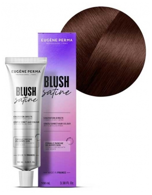 Eugène Perma Professionnel Blush Satine Coloration Directe Fondante à Effet Satiné 100 ml - Couleur : Acajou Foncé