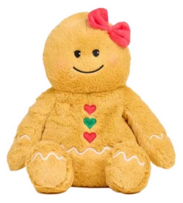 Soframar Cozy Peluches Bouillotte Pain d'Épices Déhoussable