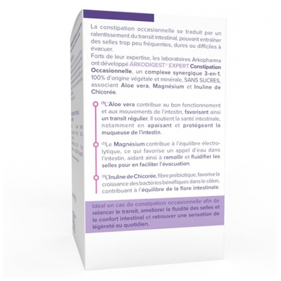 Arkopharma Arkodigest Expert Constipation Occasionnelle 10 Sachets de Poudre