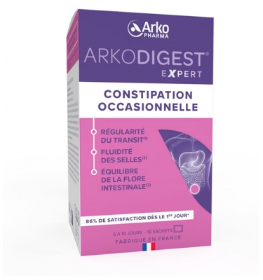 Arkopharma Arkodigest Expert Constipation Occasionnelle 10 Sachets de Poudre