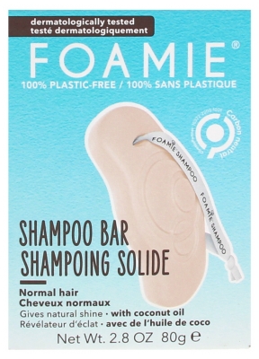 Foamie Shampoing Solide Huile de Coco Cheveux Normaux 80 g