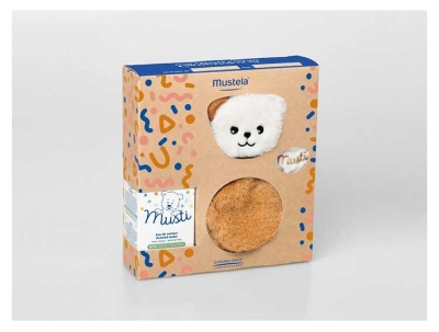 Mustela Musti Coffret Eau de Senteur 50 ml + Peluche - Couleur : Peluche marron