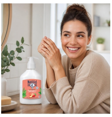 Le Petit Marseillais Gel Lavant Mains Pêche Blanche & Nectarine pH Neutre 500 ml