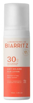 Laboratoires de Biarritz Lait solaire SPF30 Biologique 100 ML