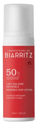 Laboratoires de Biarritz Lait Solaire Satiné Visage & Corps SPF50 100 ml