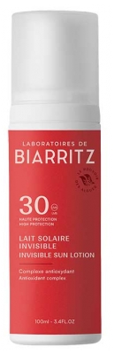 Laboratoires de Biarritz Lait Solaire Satiné Visage & Corps SPF30 100 ml