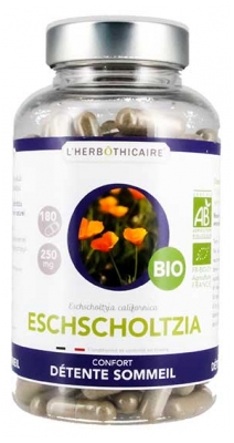 L'Herbôthicaire Poudre d'Eschscholtzia Bio 180 Gélules