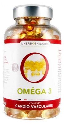 L'Herbôthicaire Oméga 3 (Huile) 180 Capsules