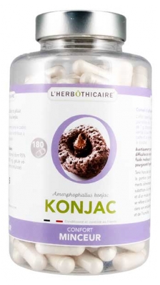 L'Herbôthicaire Extrait de Konjac 180 Gélules