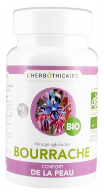 L'Herbôthicaire Huile de Bourrache Bio 60 Capsules