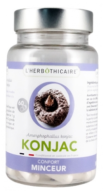 L'Herbôthicaire Extrait de Konjac 60 Gélules
