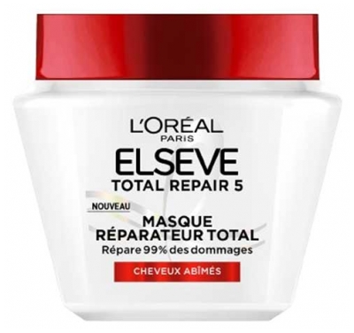 L'Oréal Paris Elseve Total Repair 5 Masque Réparateur Total Cheveux Abîmés 300 ml