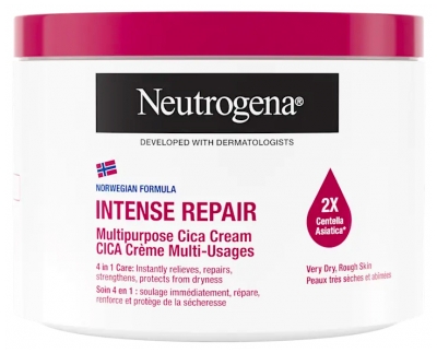 Neutrogena Intense Repair Cica Crème Multi-Usages 4en1 400 ml