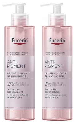 Lot de 2 x 400 ml Eucerin Anti-Pigment Gel Nettoyant
