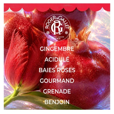 Roger & Gallet Gingembre Rouge Coffret Eau Parfumée Bienfaisante Gingembre Rouge 30 ml + Savon 30 g Offert