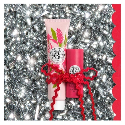 Roger & Gallet Gingembre Rouge Coffret Crème Mains 30 ml + Baume Lèvres 3,5 g