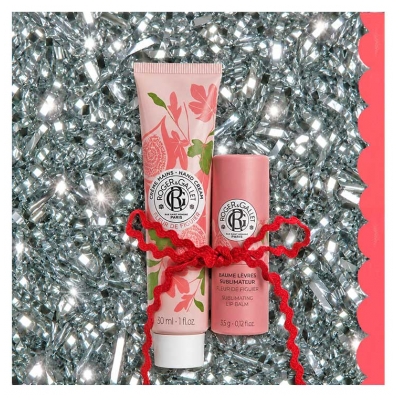 Roger & Gallet Fleur de Figuier Coffret Crème Mains 30 ml + Baume Lèvres 3,5 g