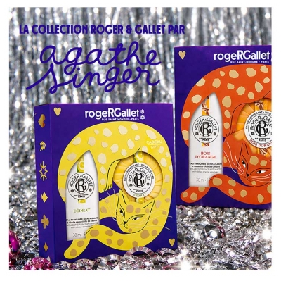 Roger & Gallet Cologne Twist Eau de Cologne 100 ml + Déodorant en Stick 50 g et sa Trousse Offerts