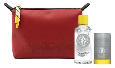 Roger & Gallet Cologne Twist Eau de Cologne 100 ml + Déodorant en Stick 50 g et sa Trousse Offerts