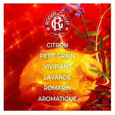 Roger & Gallet Jean-Marie Farina Eau de Cologne 100 ml + Déodorant Stick 24H 50 g et se Trousse Offerts