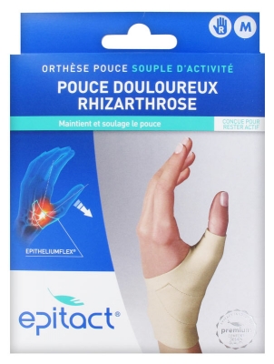 Epitact Orth Pouce Souple Droite S - Taille : M
