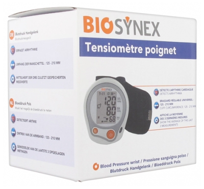Biosynex Tensiomètre Poignet Détection Arythmie
