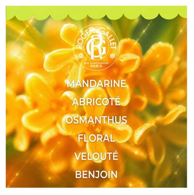 Roger & Gallet Fleur d'Osmanthus Coffret Eau Parfumée 30 ml + Crème Mains 30 ml Offerte