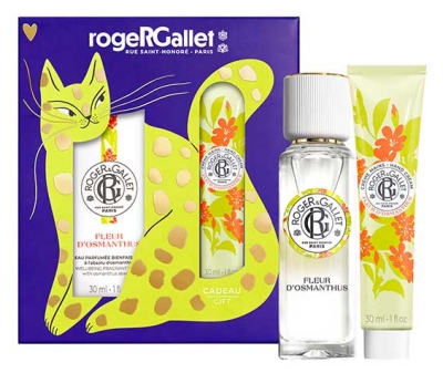 Roger & Gallet Fleur d'Osmanthus Coffret Eau Parfumée 30 ml + Crème Mains 30 ml Offerte