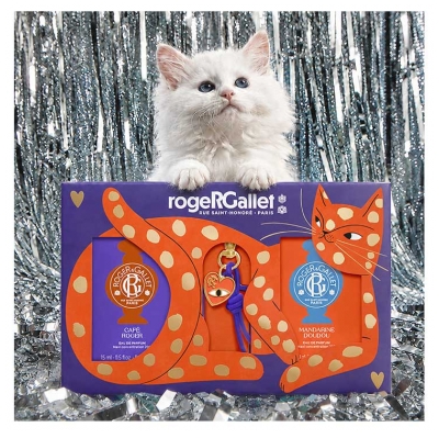 Roger & Gallet Café Roger Eau de Parfum Maxi Concentration Roll-On 15 ml + Mandarine Doudou Eau de Parfum Maxi Concentration Roll-On 15 ml + 1 Charm Offert
