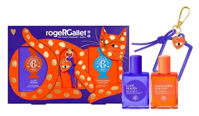 Roger & Gallet Café Roger Eau de Parfum Maxi Concentration Roll-On 15 ml + Mandarine Doudou Eau de Parfum Maxi Concentration Roll-On 15 ml + 1 Charm Offert