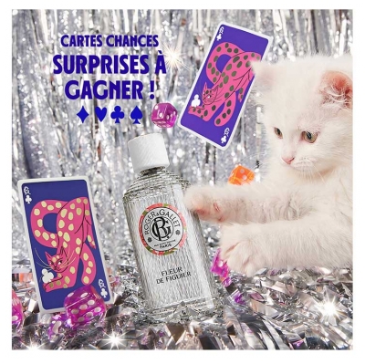 Roger & Gallet Fleur de Figuier Coffret Eau Parfumée 100 ml + Lait Corps 250 ml Offert
