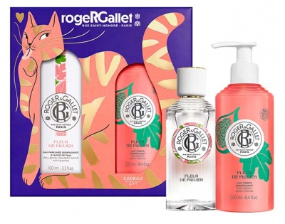 Roger & Gallet Fleur de Figuier Coffret Eau Parfumée 100 ml + Lait Corps 250 ml Offert