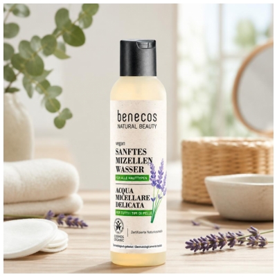 Benecos Eau Micellaire Douce Toutes Peaux Bio 150 ml