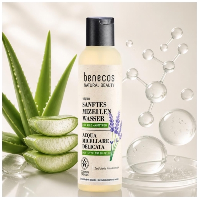 Benecos Eau Micellaire Douce Toutes Peaux Bio 150 ml