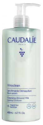 Caudalie Vinoclean Lait d'Amande Démaquillant Visage et Yeux 400 ml