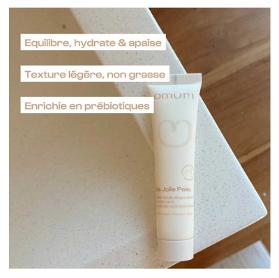 Omum Ma Jolie Peau Crème Visage Rééquilibrante & Hydratante Bio 40 ml 