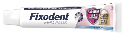 Fixodent Plus Crème Adhésive Barrière Arôme Frais Anti-Particules 35 g