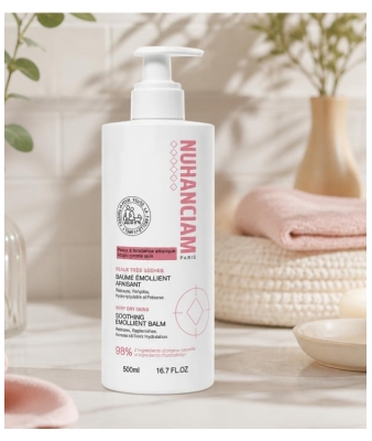Nuhanciam Baume Émollient Apaisant Peaux Très Sèches 500 ml