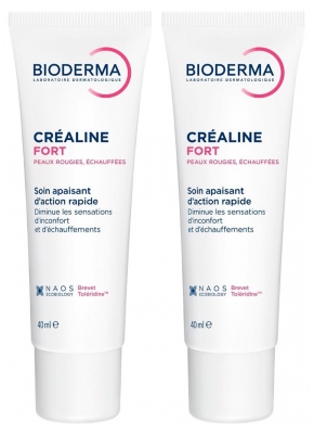 Bioderma Créaline Fort Pack de 2 x 40 ml